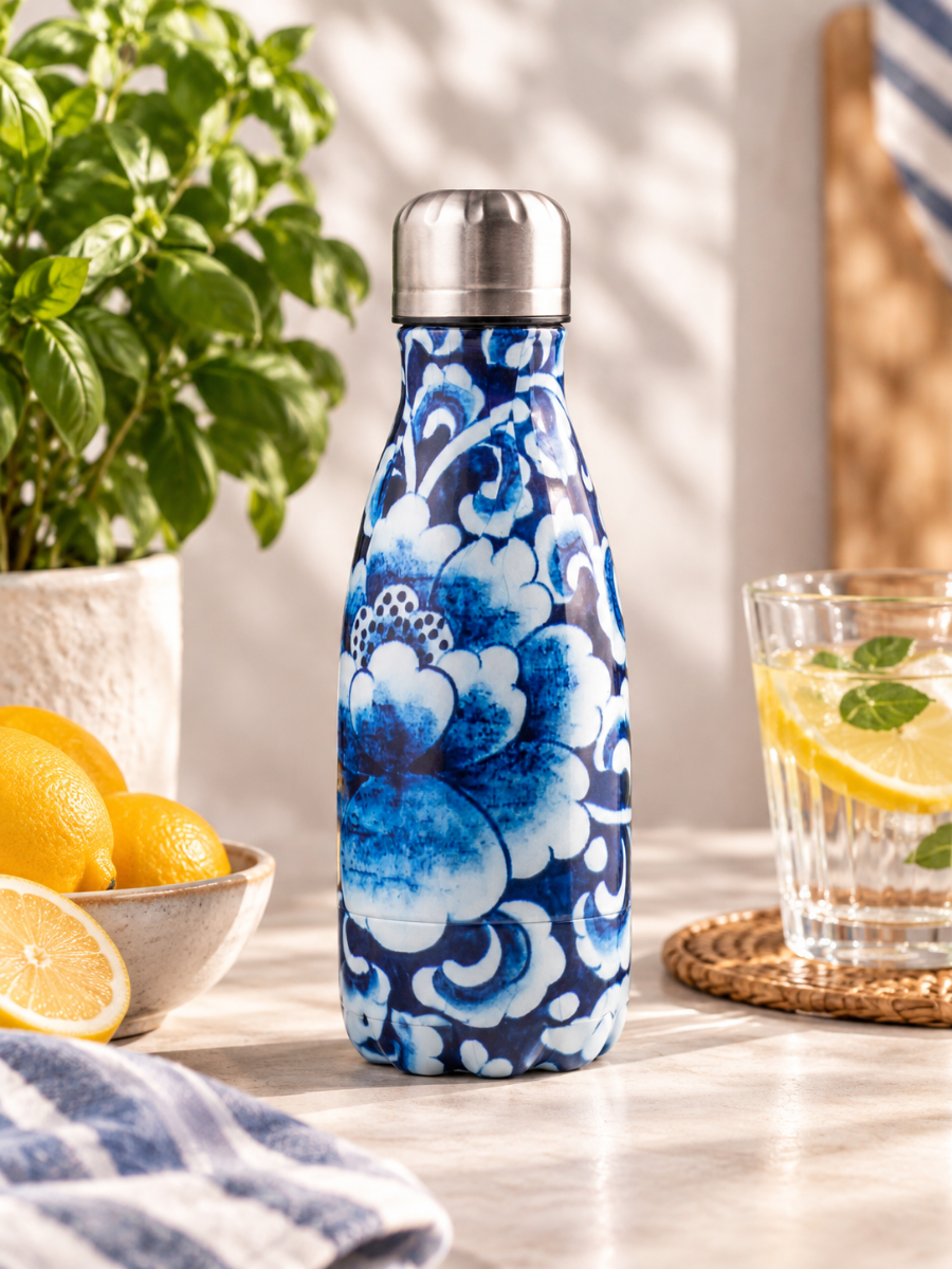 Isoleerfles Tokyo 260ml Donkerblauw