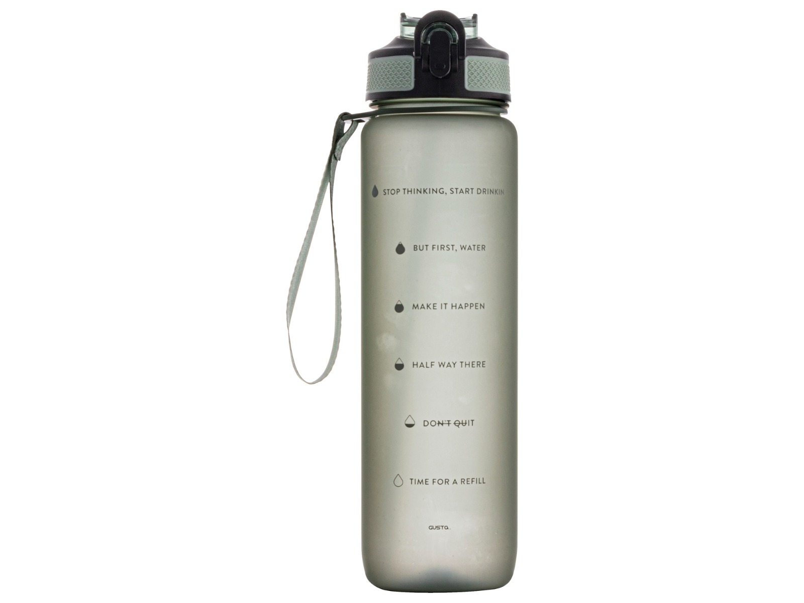 Motivatie drinkfles - groen