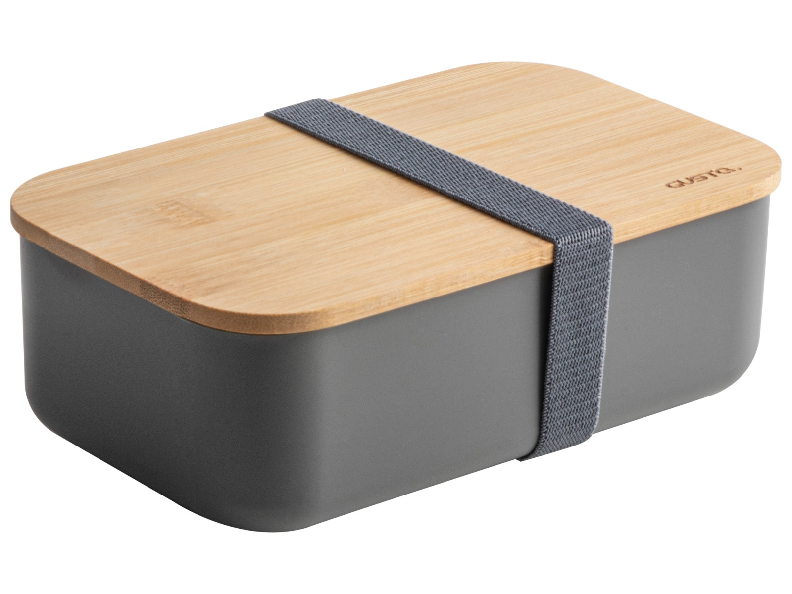 Lunchbox 19,5X12X6,5 cm Antraciet