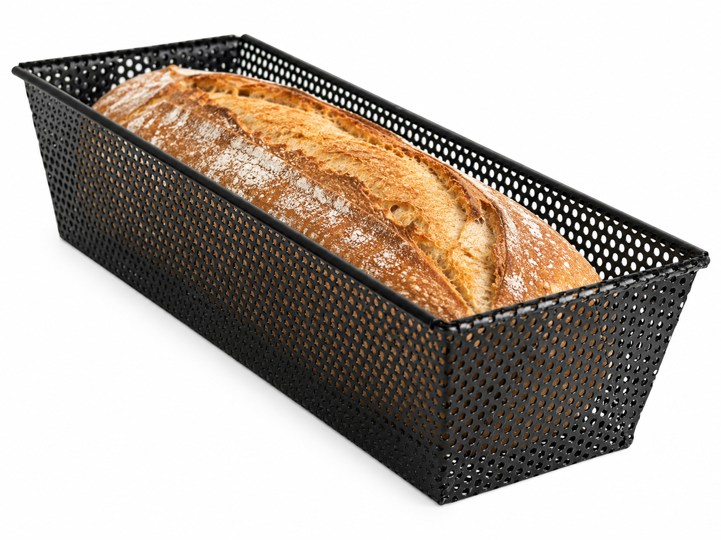 Broodvorm geperforeerd 31x12x7,5cm