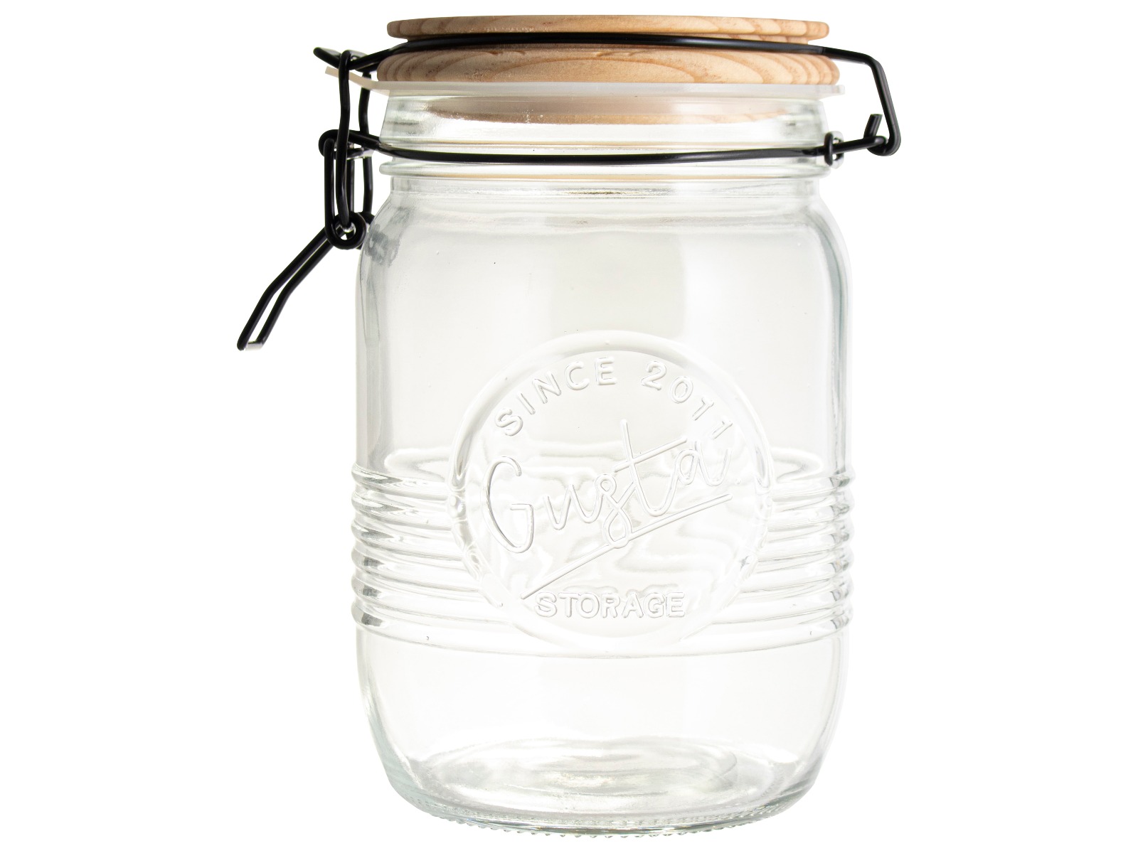 Voorraadpot glas 1000ml