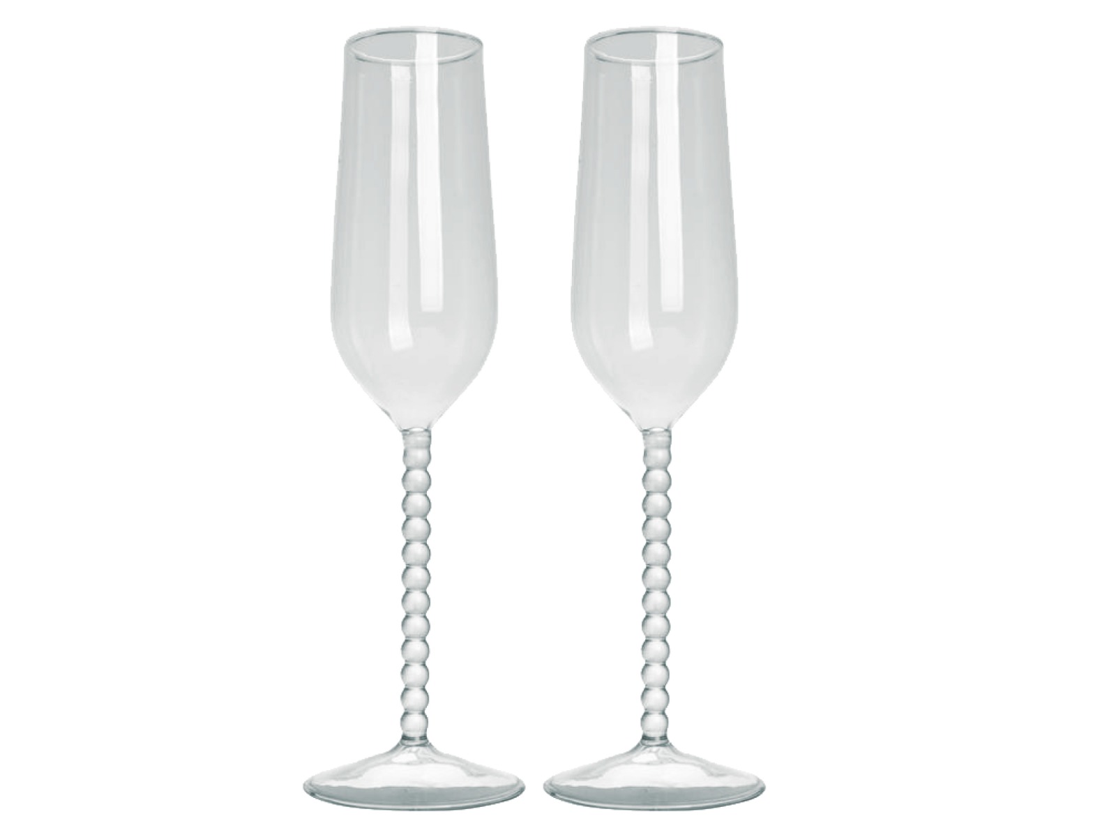 Champagneglas bubbel 200ml - set 2 stuks