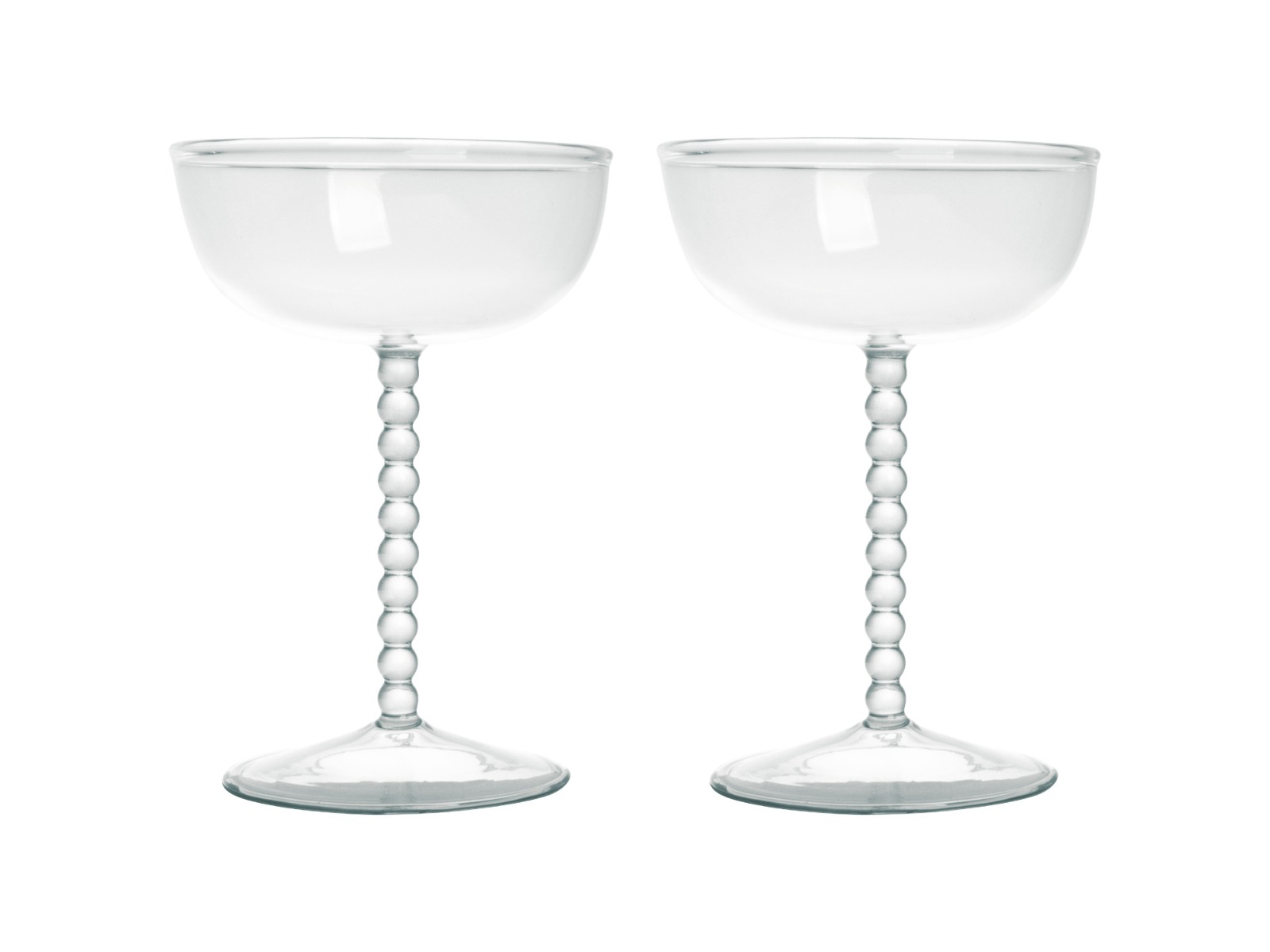Cocktailglas bubbel 130ml set 2 stuks