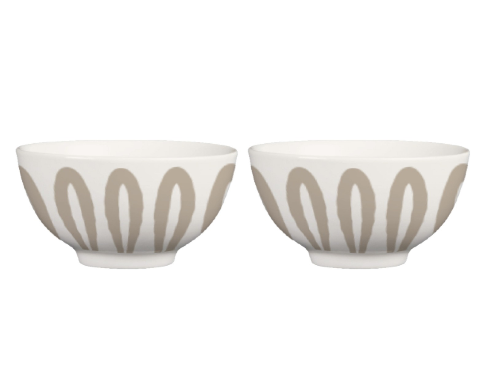 Noodle kom ø15x7,5cm - set 2 stuks - incl. stokjes