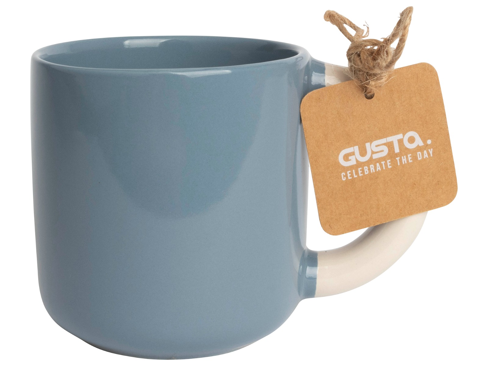 Sunday mok 350ml duotone blauw/creme
