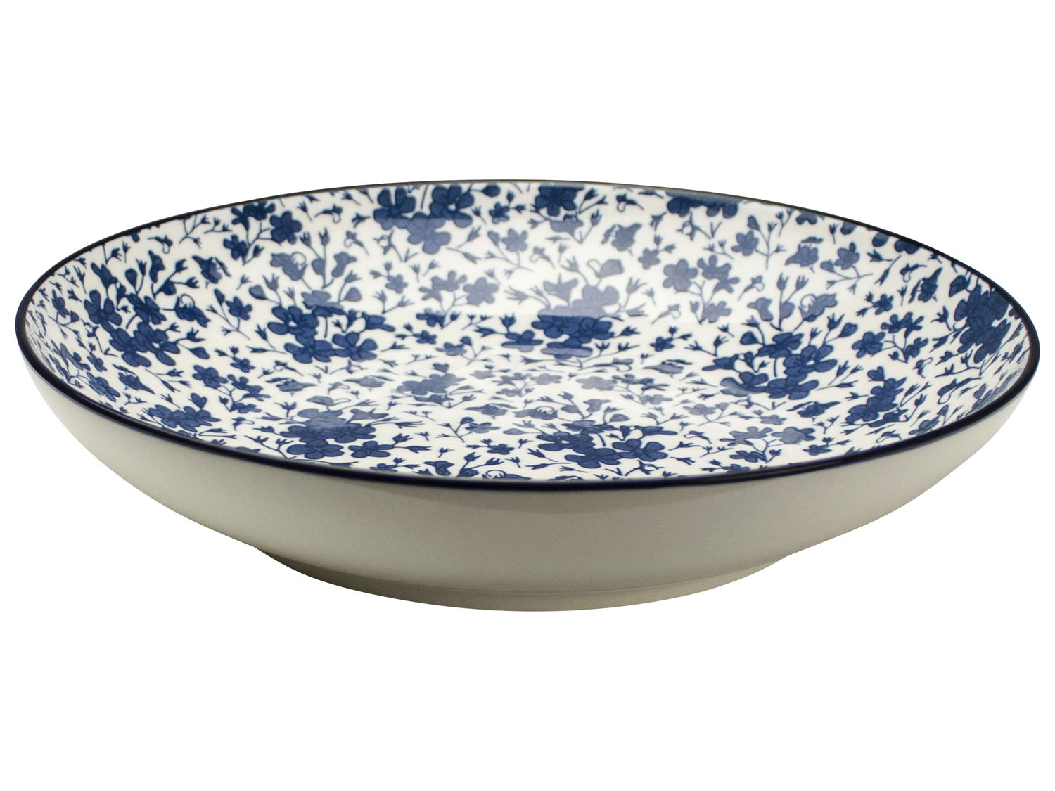 Bord rond Floral Ø21,5cm - Out of the Blue