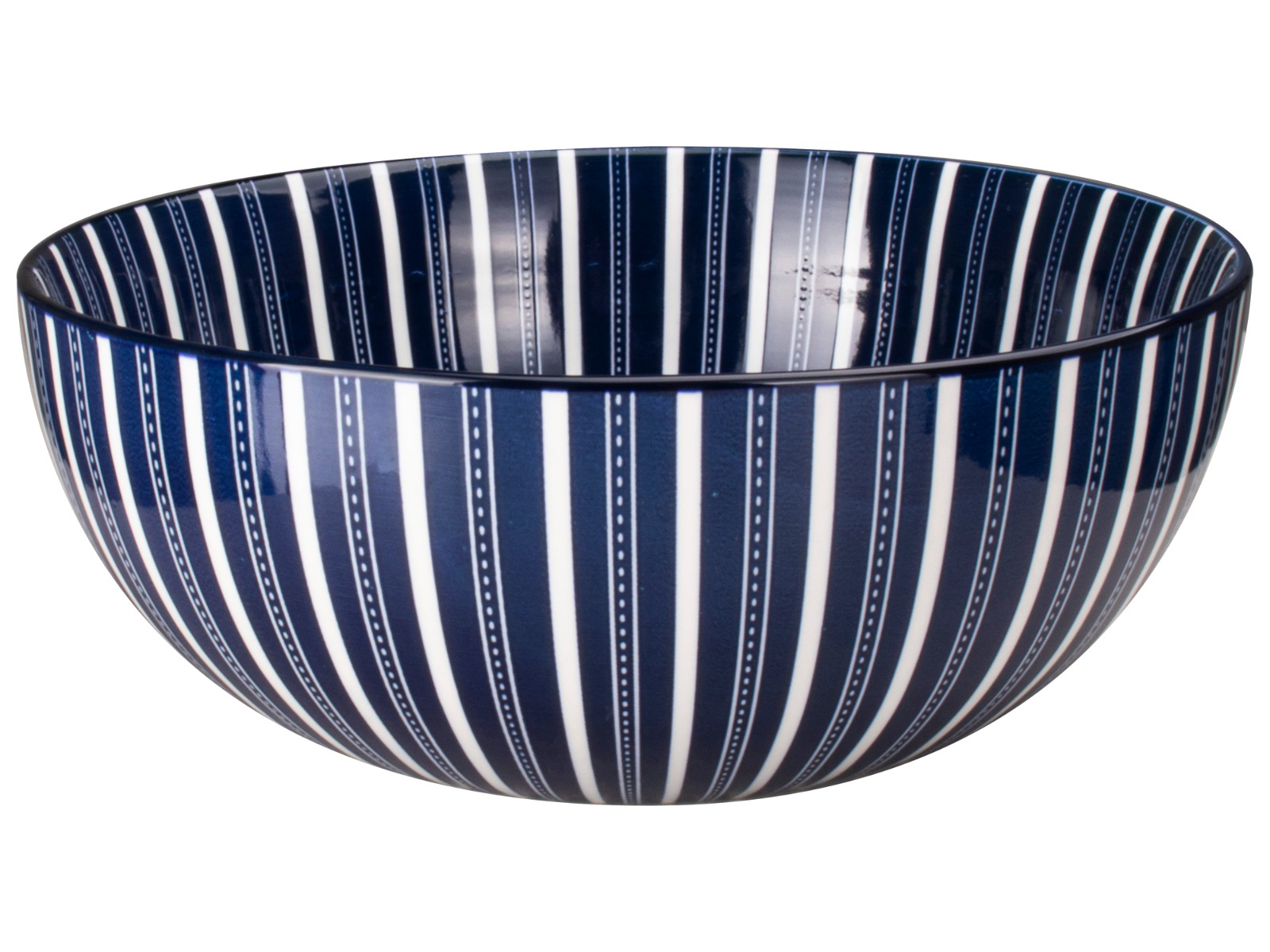 Schaal ø26x10cm - Stripes - Out of the Blue