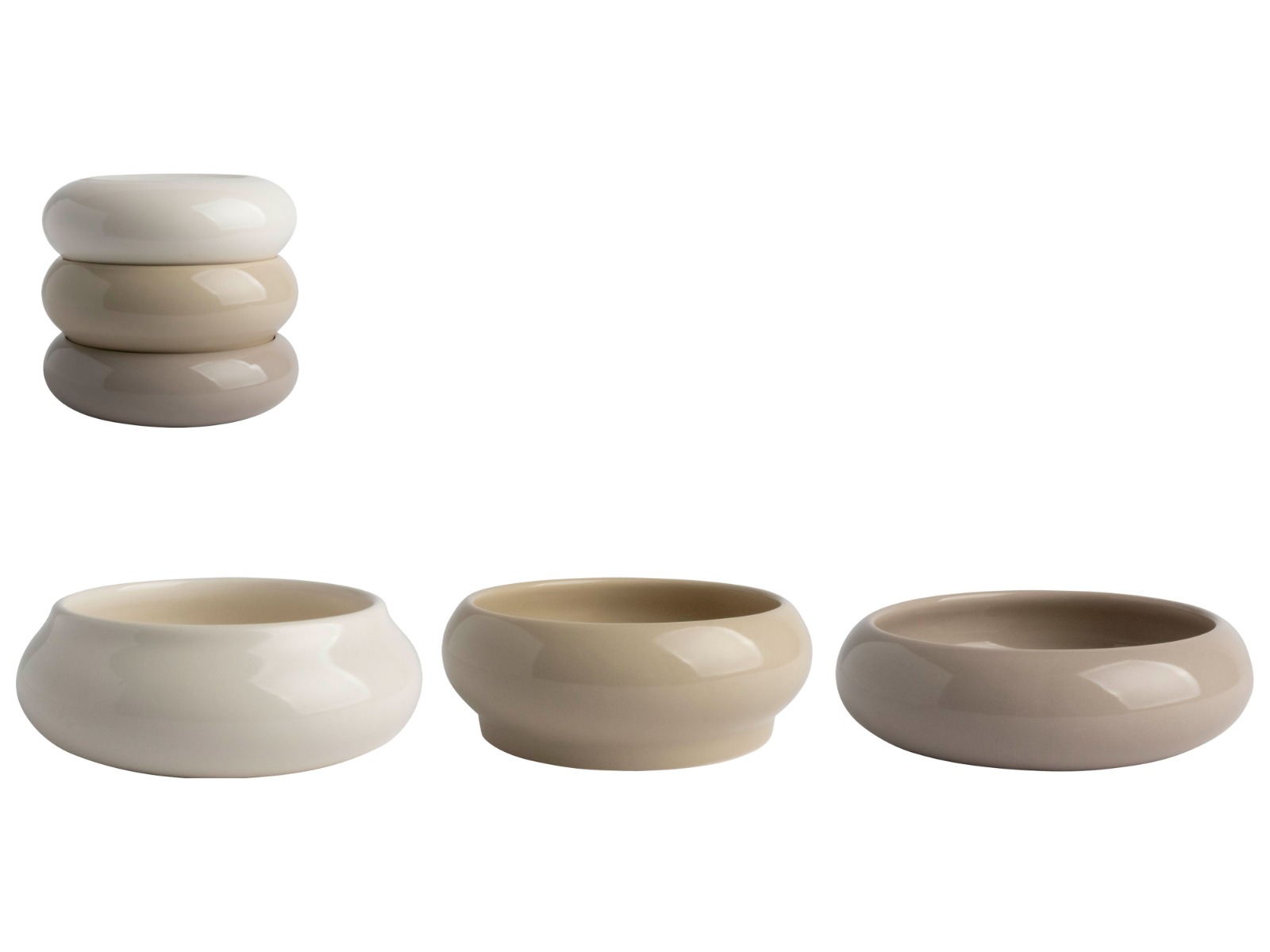 Sunday Macaron set Ø11,5cm - set 3 stuks