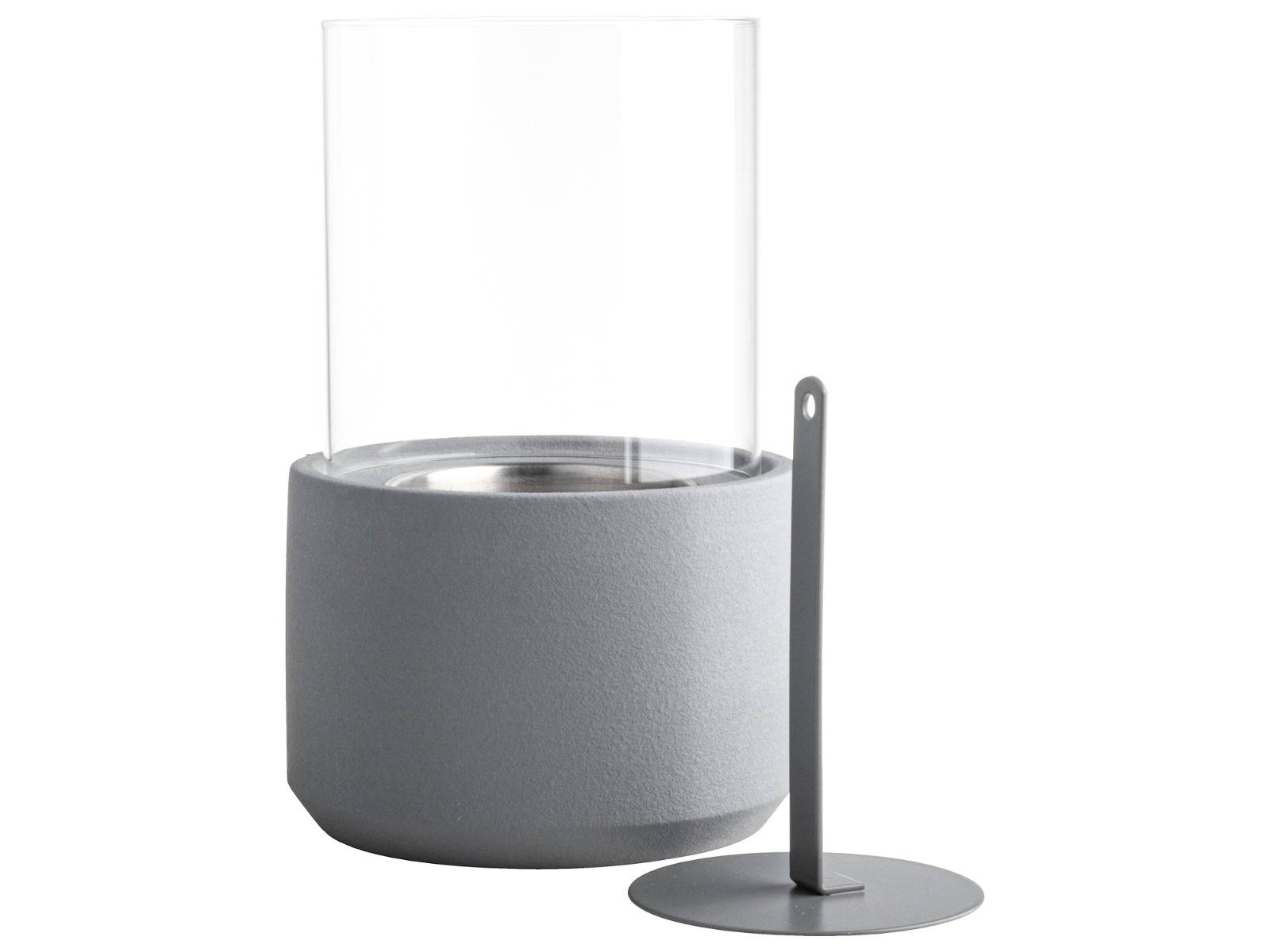 Bio Brander - grijs Ø14 cm