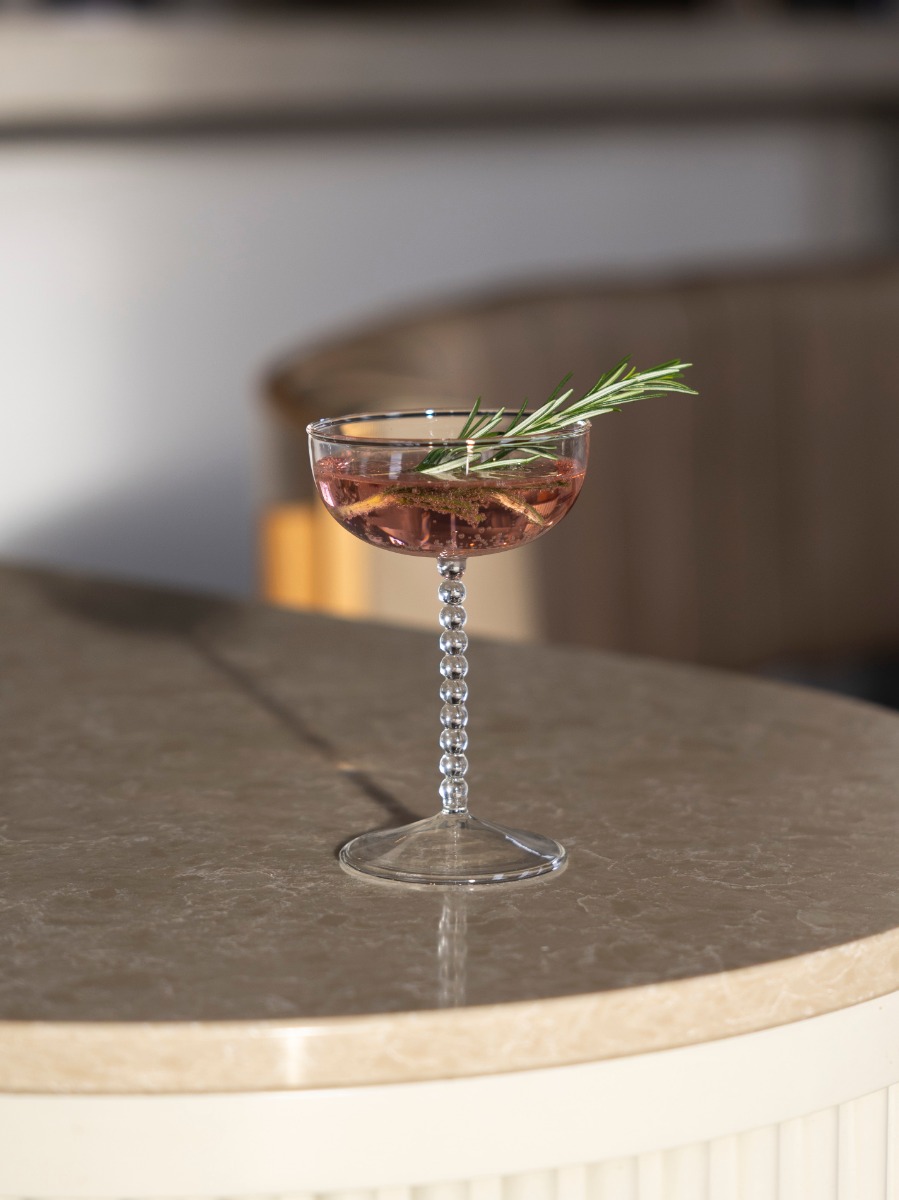 Cocktailglas bubbel 130ml set 2 stuks