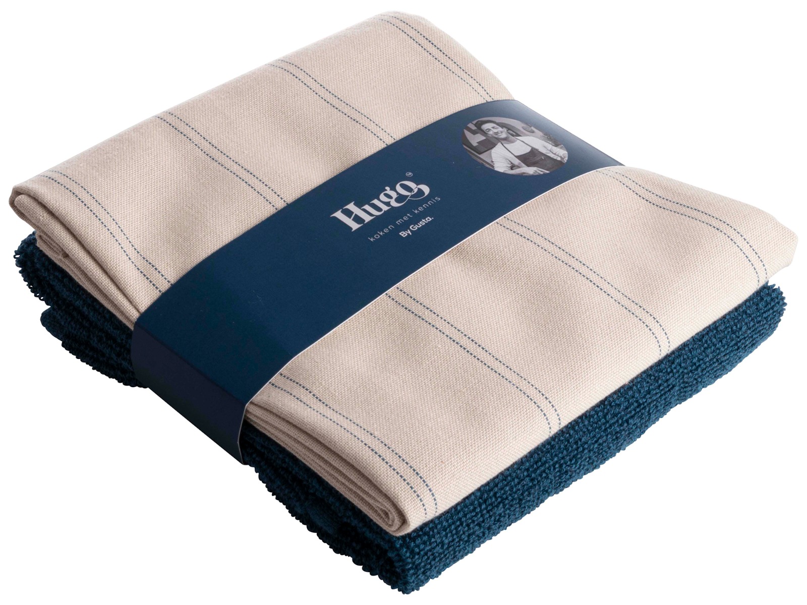 Thee- en keukendoek Set 2 stuks - Hugo Kennis