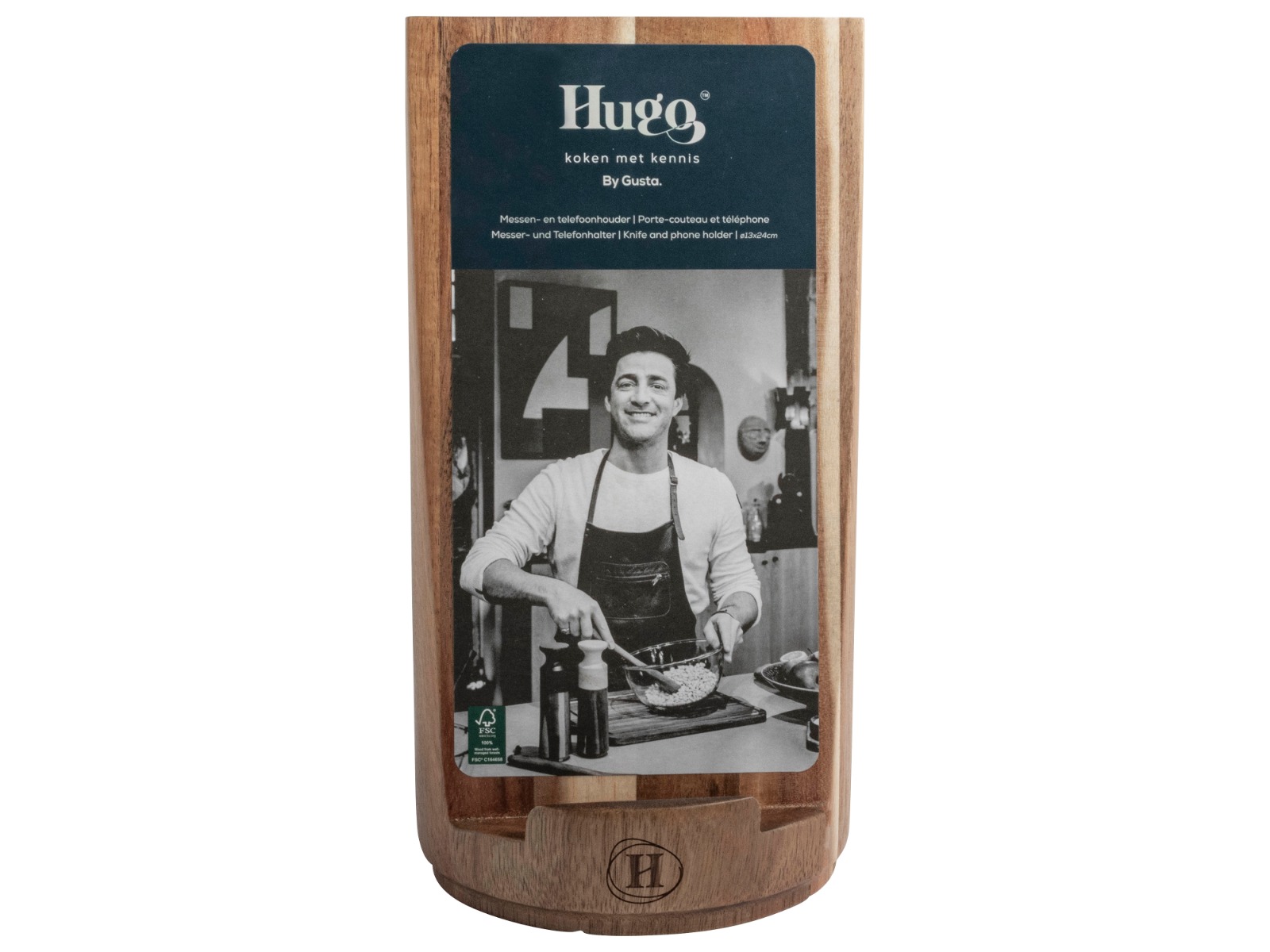 Messen- en telefoonhouder - Hugo Kennis
