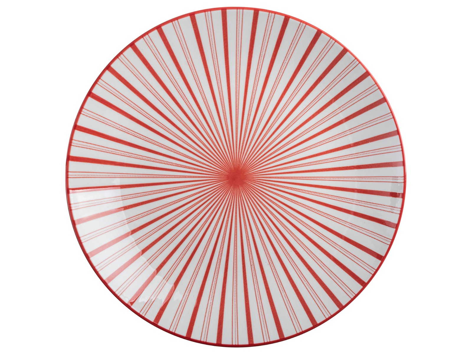 Bord ø26,5cm Out of the Red - 3 assorti