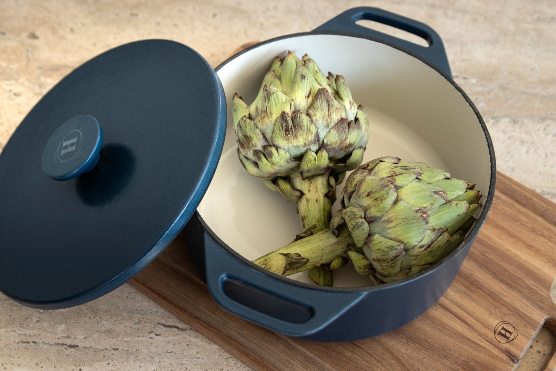 Braadpan Ø24 cm - gietijzer - Hugo Kennis